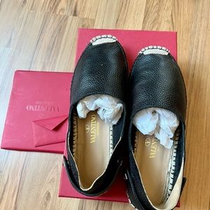 Valentino Garavani Espadrille Black Size 37